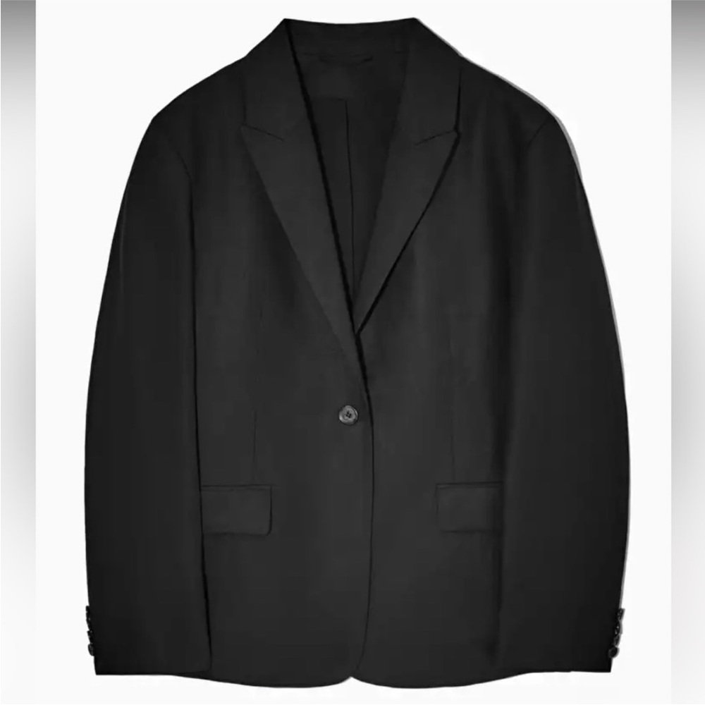 COS Black Blazer